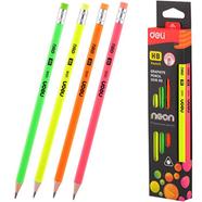 Deli Graphite Pencil Neon HB 12Pcs - EU51600