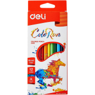 Deli Plastic Colored Pencil 12 Colors - EC00100