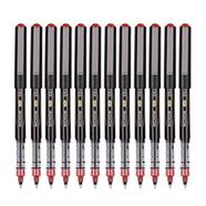 Deli Nichow Ball Pen Red Ink (0.5mm) - 12 pcs - S656-Z1