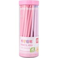 Deli S929 Pink Body 2B Pencil for school and office supply 50 pcs of pack