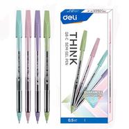 Deli Think Q8-C Semi 0.5mm Gel Pen 12pcs - Black Ink
