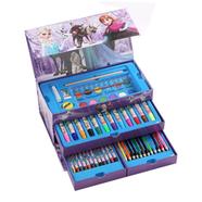 Watercolor Suit Children Crayons Painting Suit Students Cartoon Stationery Set Gift 54 Pcs Box - Any Colour