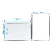 White Board Double Sided Dry Erase Whiteboard Magnetic 25x35 cm icon