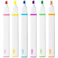 Deli Highlighter Pen 6 colour set - EU13-6C