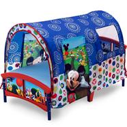 Delta Children Disney Mickey Mouse Plastic Toddler Canopy Bed - BB86950MM