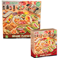 Delux Playset 118 pcs Hotpot BBQ 2in1