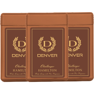Denver Challenger Hamilton Pocket Perfume Body Spray 18 ml (3 Pcs)