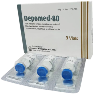 Depomed 80 mg Injection 2 ml -3Vial