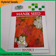 Deshi Flower Seeds- Impatients Mixed Flower
