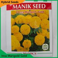 Deshi Flower Seeds- Inca Marigold Gold