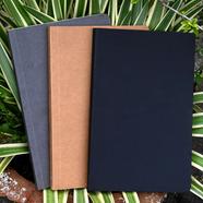 Designer Series Black, Kraft and Texture Ash Dotted Notebook 3-Pack