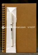 Designer Series Graph Grid Notebook (Graph-Grid Print Cover) - with Pen (SN202010126)