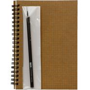 Designer Series Graph Grid Notebook (Graph-Grid Print Cover) - with Pencil (SN202010126)