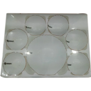 Dessert Set 7 Pcs Shell - W7C4