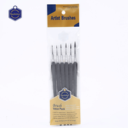 Detail And liner Artist Brush Set- 6pcs