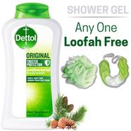 Dettol Antibacterial Bodywash Original 250ml Loofah Free - 3195699