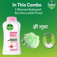 Dettol Antibacterial Bodywash Skincare 250ml Loofah Free - 3195701