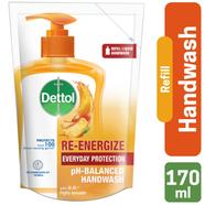 Dettol Handwash 170ml Refill Poly Re Energize - 3169937