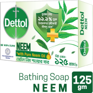 Dettol Soap Neem Bathing Bar Soap 125 gm - 3272248