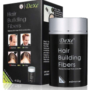 Dexe Hair Building Fibers Black 22 gm For Men and Women