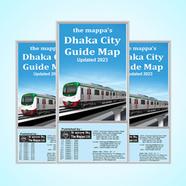 Dhaka City Guide Map (Both Side Normal Folding)