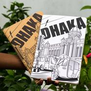 Dhaka ( Line ) Craft And White Cover Notebook 2 Pack - SN202309382