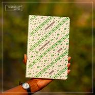 Sevendays Dhakai Muslin Green Notebook - SN202403387