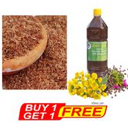 DhekiChata Ganjia Rice - 10 Kg With 250 ml Mustard Oil FREE