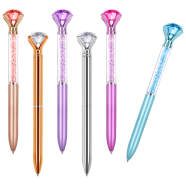 Diamond Pens with Crystal,Pens with Diamonds on Top, Diamond Pens Bulk including Black Ink Pen Refill, Diamond Top Pens for Office School Home