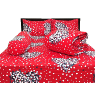 Diamond Touch Premium Twill Cotton Comforter Set 5 Pcs