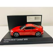 Die Cast 1:43 – Kyosho Toyota 86 GT Limited 2016 Pure Red image