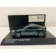 Die Cast 1:43 – Kyosho Toyota 86 Gt Limited 2016 Dark Gray Metallic image