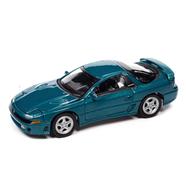 Die Cast 1:64 – Auto World – 1991 Mitsubishi 3000GT VR-4 (Jamaican Blue Poly) – Limited Edition