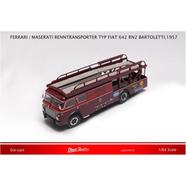 Die Cast 1:64 – Ferrari Stance Hunters Legend Series Renntransporter Type Fiat 642 rn2 Bartoletti 1957 image