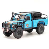 MASTER 1:64 Die Cast (P00078) – Land Rover Defender 110 Pickup Gulf – blue