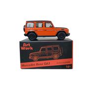Die Cast 1:64 – Mercedes Benz G63 – Art Work – Orange Black image