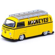 Die Cast 1:64 – Tarmac Works – Mooneyes – Volkswagen Type ii (t2) Panel van – Yellow image