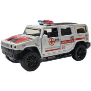 Die Cast Metal Toy Ambulance 