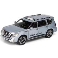 Diecast 1:24 Nissan Patrol SUV Collection Chezhi PUll back Lights and Sound image