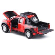 Diecast 1:32 Toy Vehicles Ford F-150 Svt Raptor Metal Car Model With Sound andLight Alloy Vehicles Perfect Gift-Red