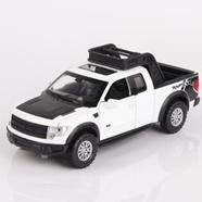 Diecast 1:32 Toy Vehicles Ford F-150 Svt Raptor Metal Car Model With Sound andLight Alloy Vehicles Perfect Gift -White