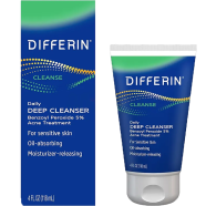 Differin Acne Face Wash With 5Percent Benzoyl Peroxide 4 oz (118 ml) -522722488