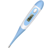 Digital Body Thermometer - Flexible Tip Accurate Baby Oral Rectal Underarm Thermometer