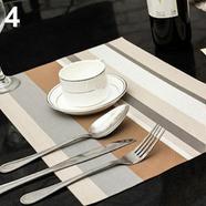 Dining Table Mat latest - 6 Pcs Brown