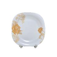 Opal Glass Dinner Plate Square Shape, 11inch - FFP115/3093