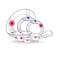 Italiano Dinner Set Round 44 Pcs Daisy - 92460