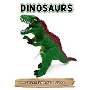 Dinosaur Toy Washable Hard Rubber Dinosaur Models for Kids (dino_rubber_68673_g)