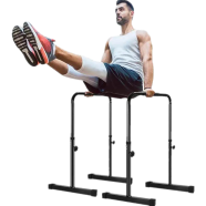 Dips Bar Stand - Adjustable High Push Up Stand - 30 to 38 Inch - 500kg Weight Capacity icon