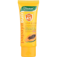 Disaar Papaya Sun UVA Protection Sunscreen SPf45-60ml