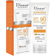 Disaar Sunscreen SPF 90 Instant Protection UVA UVB Foundation PA plus plus plus Oil Free Sunblock Cover Protect Perfectly Moisturizing Coverage Surge 40g icon